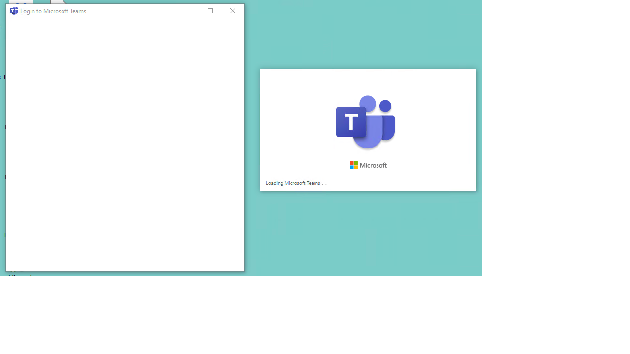 White Screen 1280X720 Blank Screen When Opening Teams App On Windows 10 Page 2 Microsoft Tech Community blank screen when opening teams app on