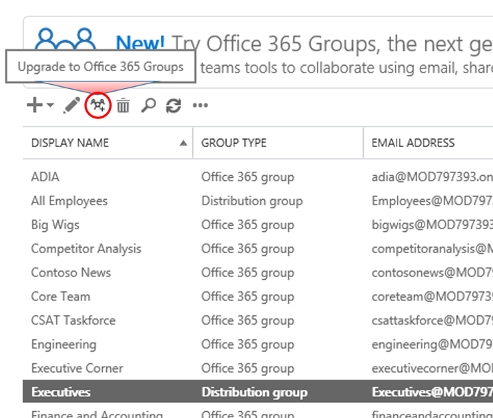 Migrate traditional Distribution Groups to Office 365 Groups - Microsoft  Community Hub