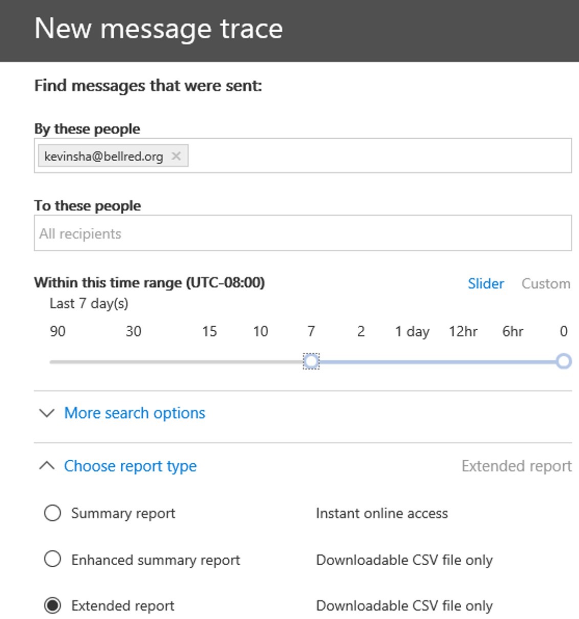 New Message Trace in Office 365 Security & Compliance Center - Microsoft  Community Hub