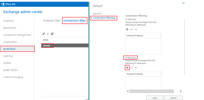 Spam email and Office 365 environment - connection and content filtering in  EOP - Microsoft Tech Community