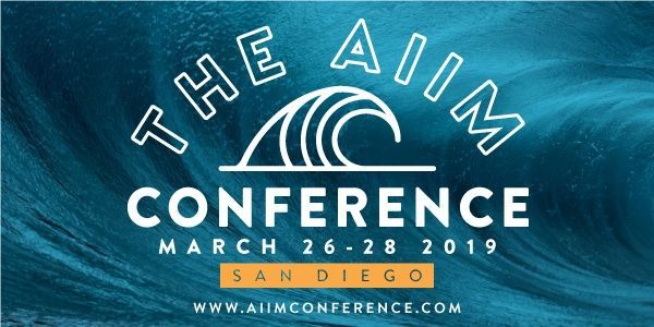 AIIM Conference 2019