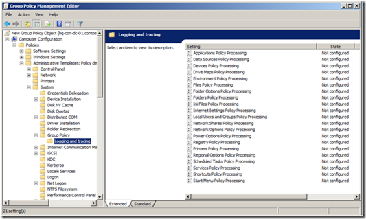 Enabling Group Policy Preferences Debug Logging using the RSAT - Microsoft  Tech Community