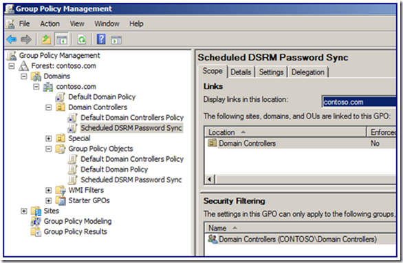 DS Restore Mode Password Maintenance - Microsoft Community Hub
