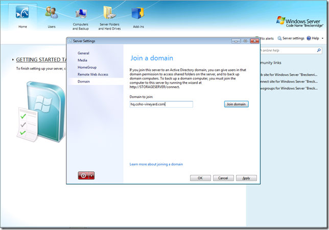 Announcing Windows Storage Server 2008 R2 Essentials - Microsoft Tech  Community