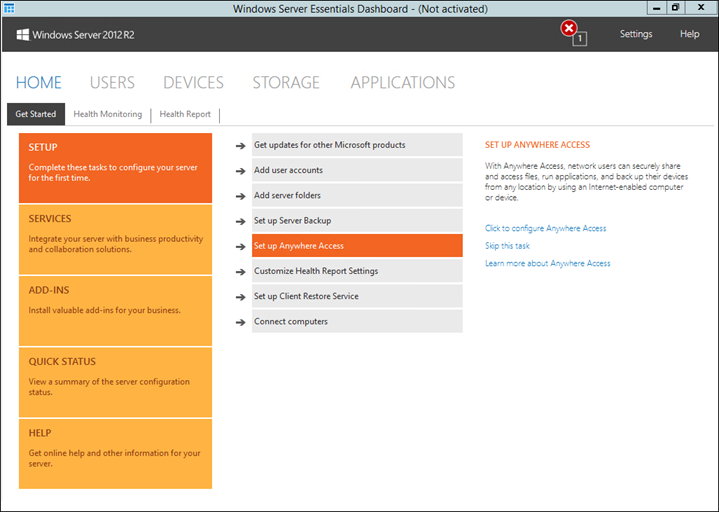 Configuring and Customizing Remote Web Access on Windows Server 2012 R2  Essentials - Microsoft Community Hub