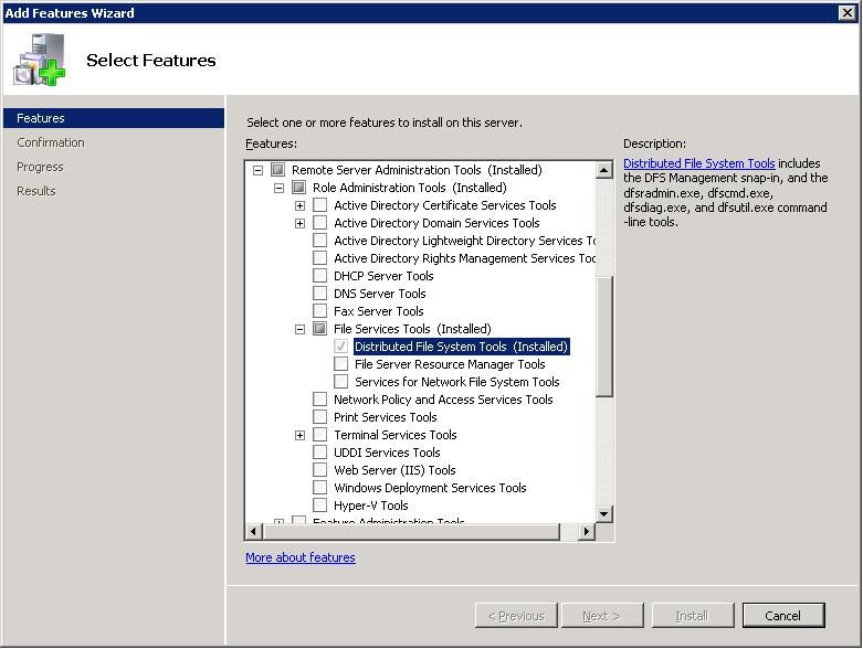 Installing DFS Replication on Windows Server 2008 - Microsoft Community Hub