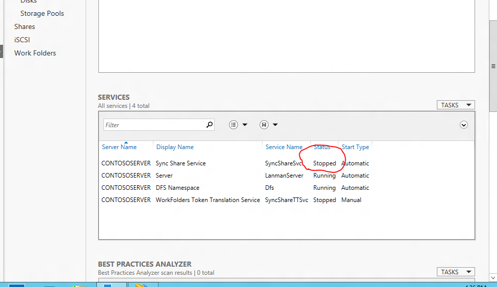 Windows Server 2012 R2 – Resolving Port Conflict with IIS Websites and Work  Folders - Microsoft Community Hub