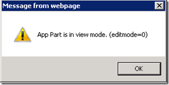 How To Detect An App Part In Edit Mode In Sharepoint 13 Microsoft Tech Community