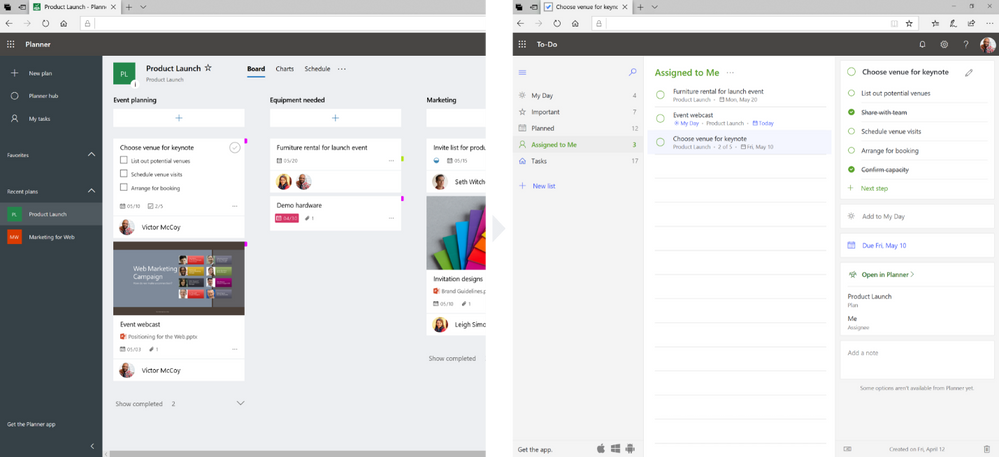 Planner and To-Do integration: bringing you a more cohesive task management  experience in Office 365 - Microsoft Community Hub