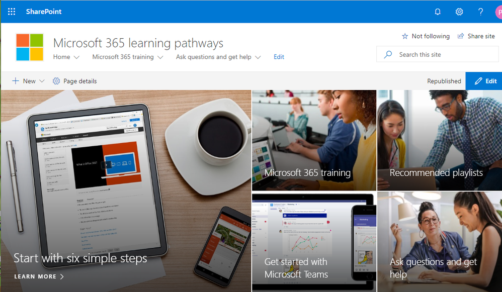 Introducing Microsoft 365 learning pathways, your customizable, on-demand training solution