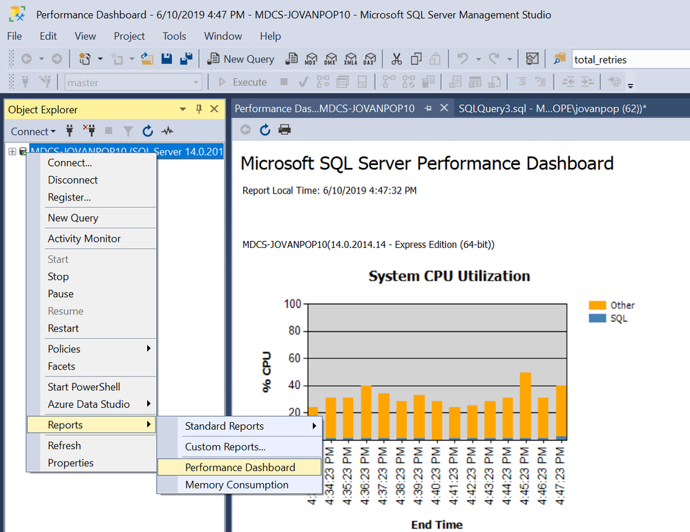 Monitor CPU usage on SQL Server and Azure SQL - Microsoft Community Hub