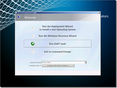 MDT 2012 New Feature: DaRT integration - Microsoft Community Hub