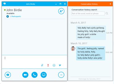 Skype for Business conversation history - Microsoft Community Hub