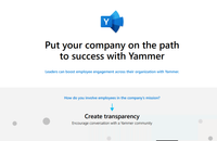 Putting your company on the path to success with Yammer