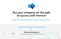 Put your company on the path to success with Yammer.PNG