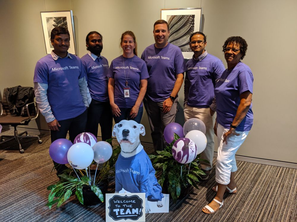 Our Pittsburgh Office Champions with our mascot Stuie