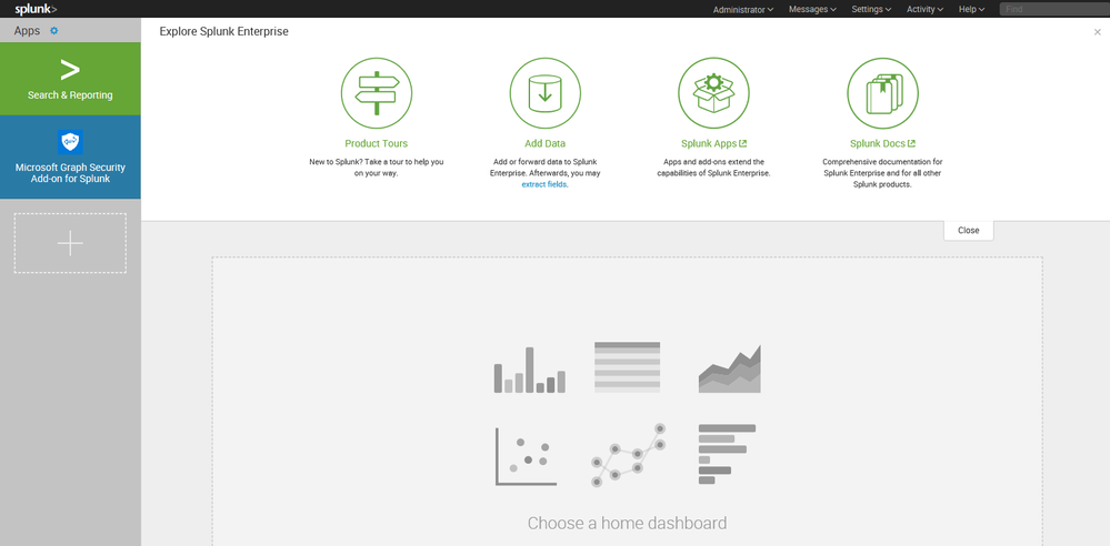 Microsoft Graph Security add-on for Splunk