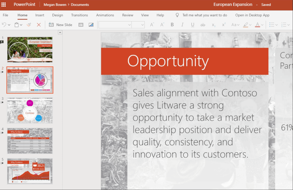 Sharing link to a specific slide in a PowerPoint