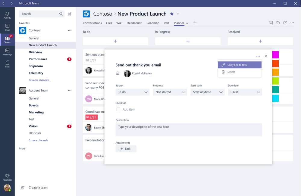 Introducing Planner deep linking to Teams.