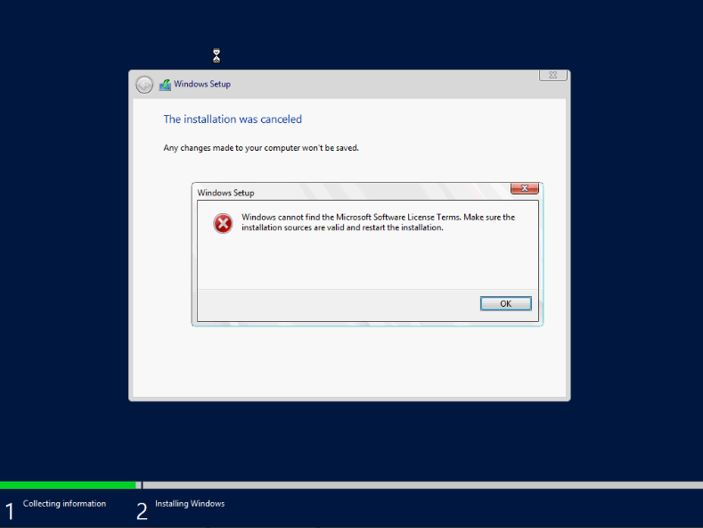 In-Place Upgrade WIndows Server 2012 R2 Standard to 2019 Error - Microsoft  Community Hub
