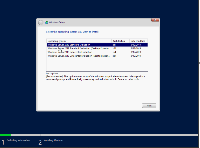 In-Place Upgrade WIndows Server 2012 R2 Standard to 2019 Error - Microsoft  Tech Community