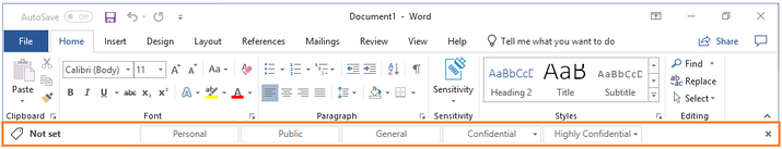 How you can use the AIP unified labeling client TODAY - Microsoft Tech  Community