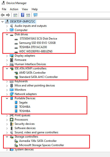 After upgrade to Win 10-1903. The HDDs detected as Portable Devices in  taskbar - Microsoft Community Hub