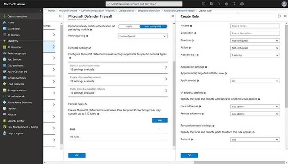 Manage Windows Defender Firewall with Microsoft Defender ATP and Intune -  Microsoft Community Hub