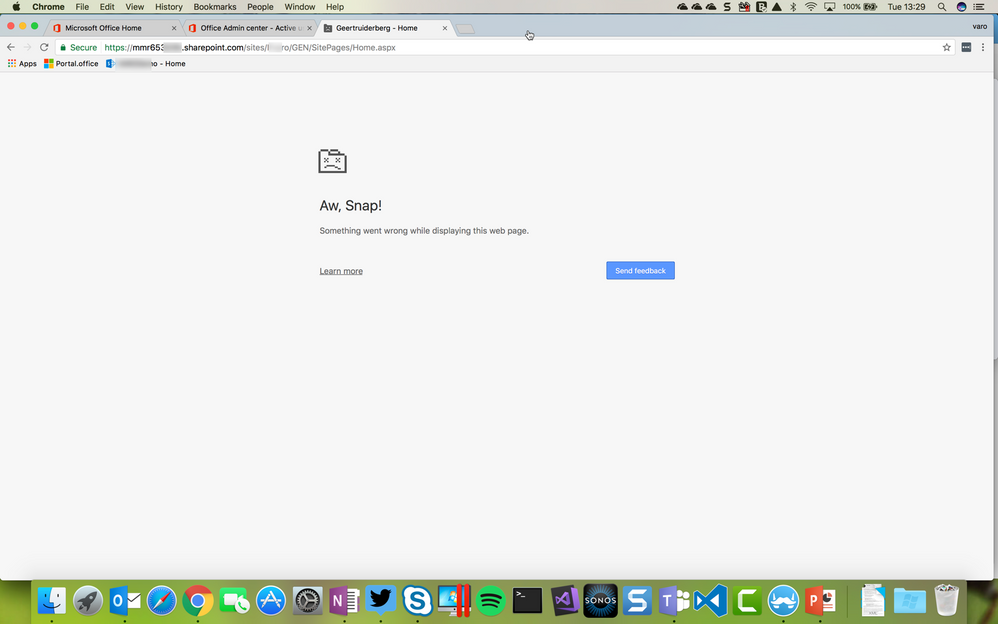 google chrome - Hotmail.com not working, throws error on desktop - Super  User