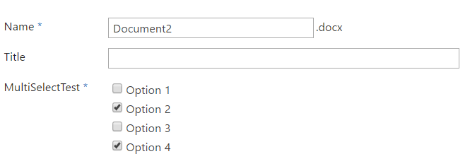 Field value Within SharePoint Form