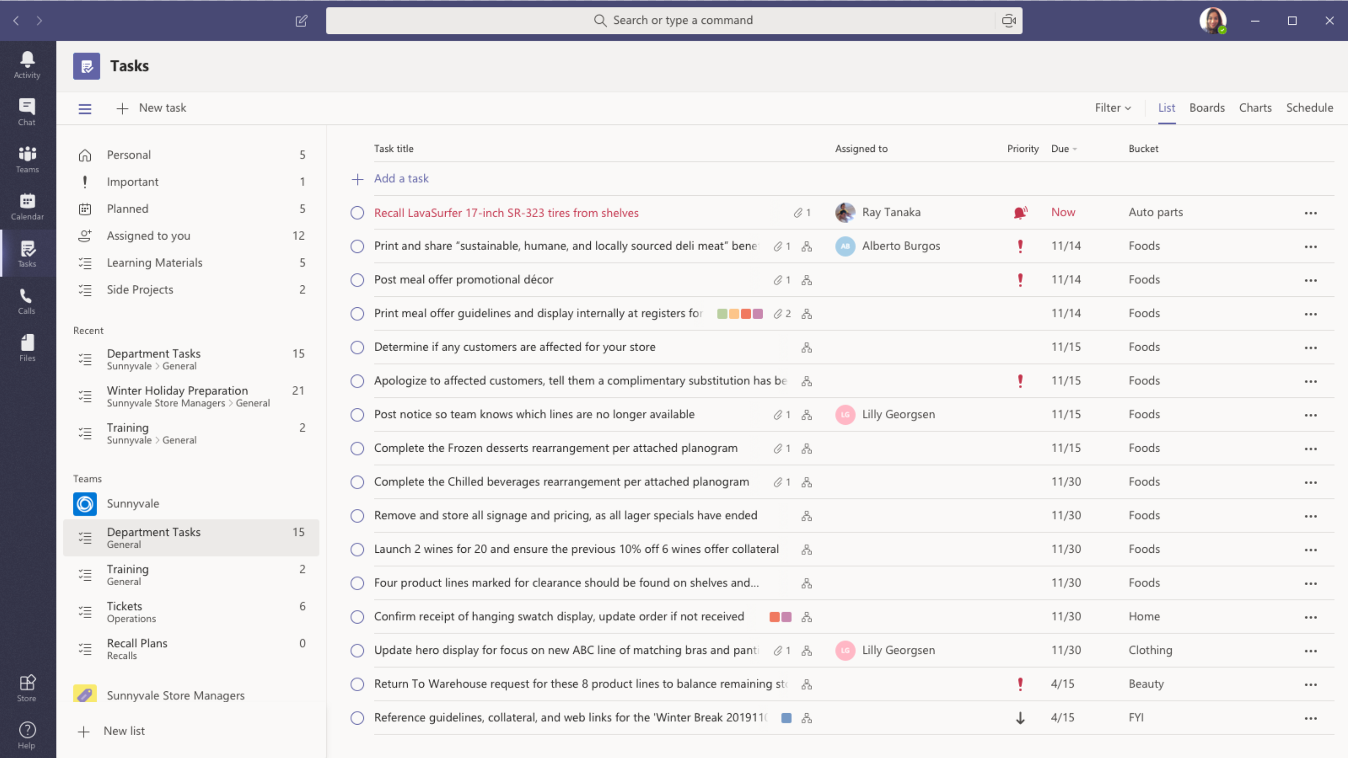 Announcing Tasks in Teams, a coherent task management experience in Teams.  - Microsoft Tech Community