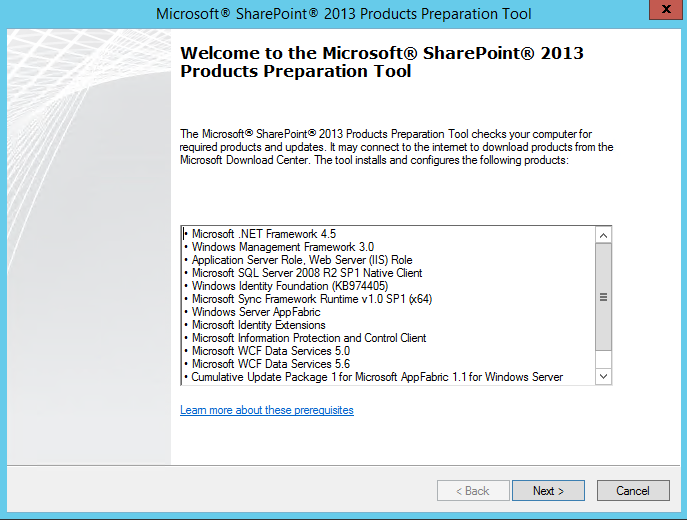 SharePoint Foundations 2013 Offline Part 2 ( Install Prerequisites ) -  Microsoft Community Hub