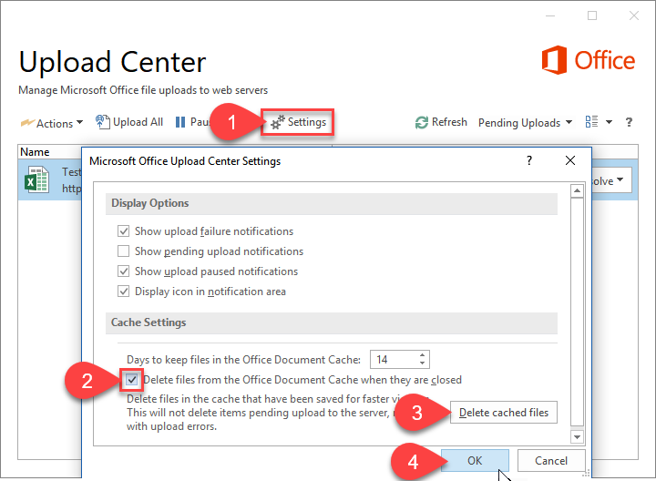 Office Upload Center documents not uploading to SharePoint - Microsoft  Community Hub