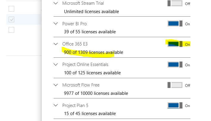 Office 365 E3 assign license for SharePoint - Microsoft Tech Community