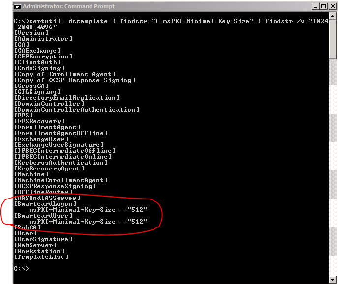 RSA keys under 1024 bits are blocked - Microsoft Community Hub