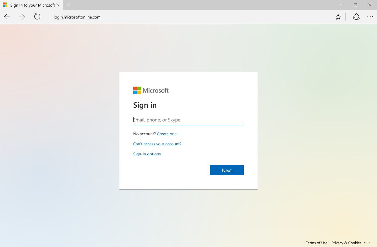Update to the background image of the Office 365 sign-in screens -  Microsoft Community Hub