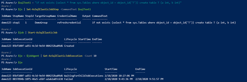 Troubleshooting Common issues with Elastic Jobs in Azure SQL Database -  Microsoft Community Hub