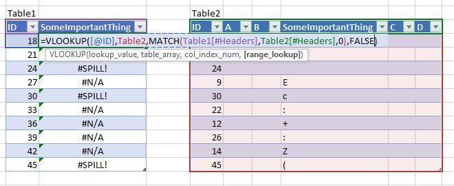 Structured references on tables / with modern excel - need syntax help -  Microsoft Community Hub