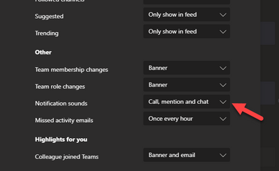 Microsoft Teams Notification Sounds Can T Turn Off Microsoft Tech Community - team changer roblox block