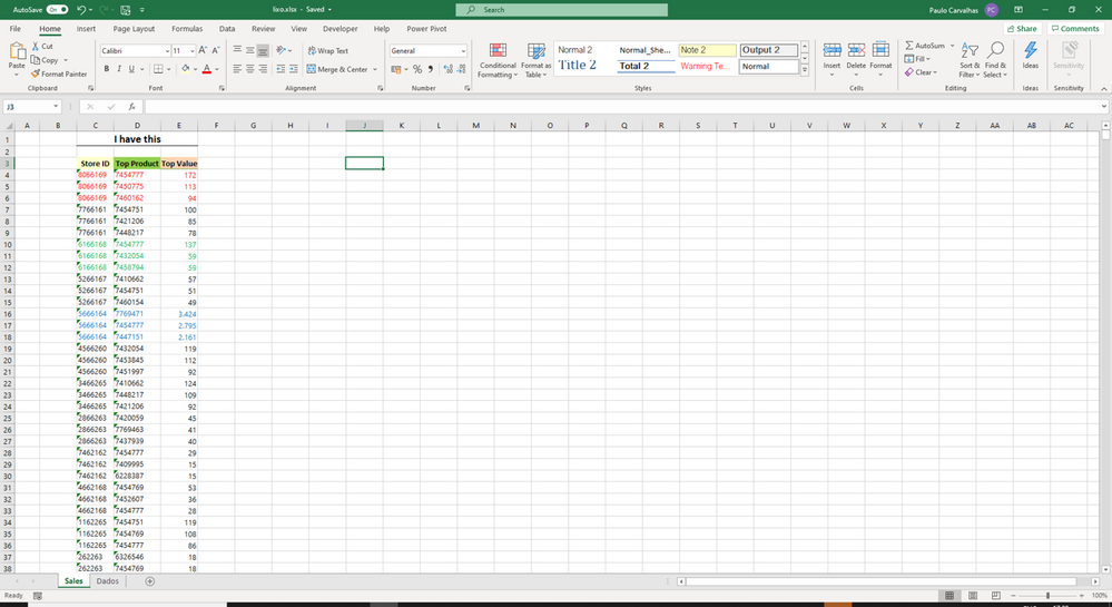 Need to transpose the vertical data to horizontal for an ID fix list using  excel or VBA - Microsoft Community Hub