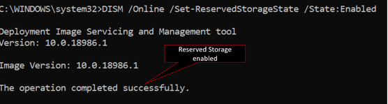 Managing reserved storage in Windows 10 environments - Microsoft Community  Hub