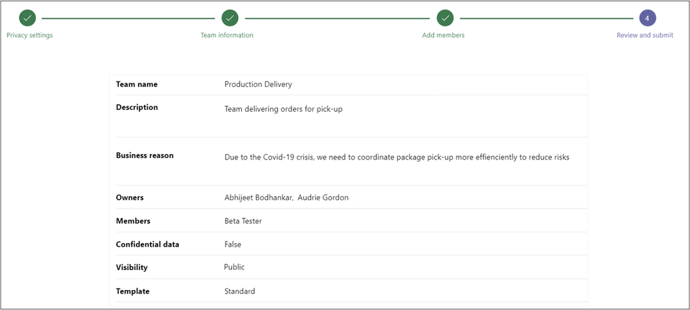 Figure 5 Review inputs to ensure accuracy prior to submission