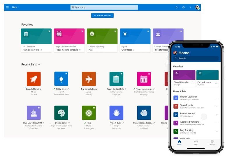 Announcing Microsoft Lists - Your smart information tracking app in  Microsoft 365