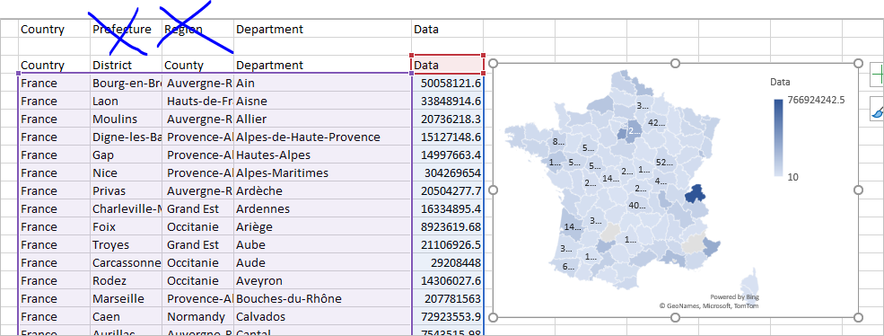 Carte Des Departements Francais Microsoft Tech Community