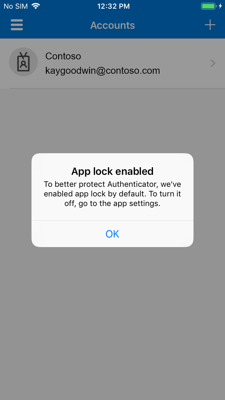 Microsoft Authenticator app lock now enabled by default - Microsoft  Community Hub
