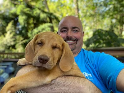 John Sanders, principal program manager, and pup - Cooper (SharePoint/Microsoft/Pup's Pops) [Intrazone guest]