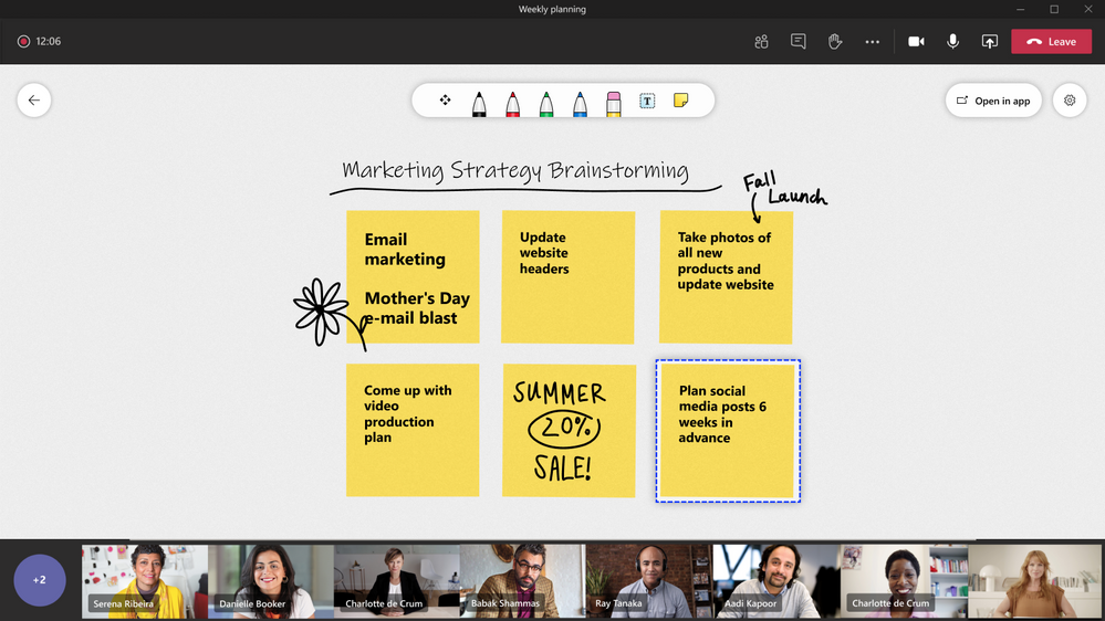 Microsoft Whiteboard in Teams Adds Sticky Notes and Text, Improves  Performance - Microsoft Community Hub