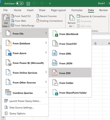 Announcing data import from PDF documents - Microsoft Community Hub