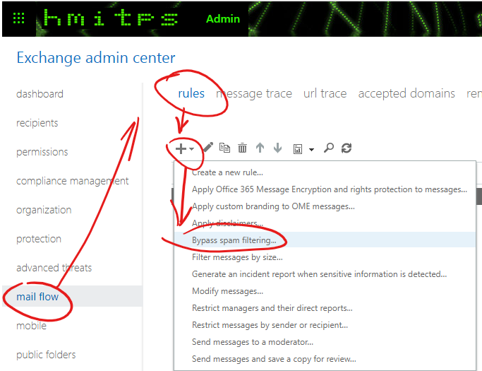 Set Spam Filter Settings - Microsoft Community Hub