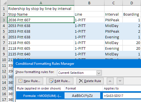 Conditional formatting based on 2 columns of text. - Microsoft Tech  Community